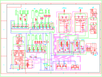 定向鉆液壓系統